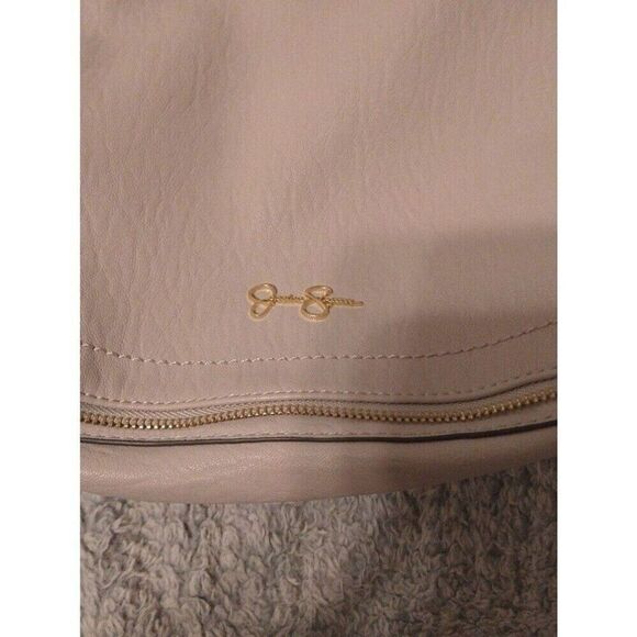 Jessica Simpson Hobo Bag Gray Boho Hippie Classic - Picture 4 of 8